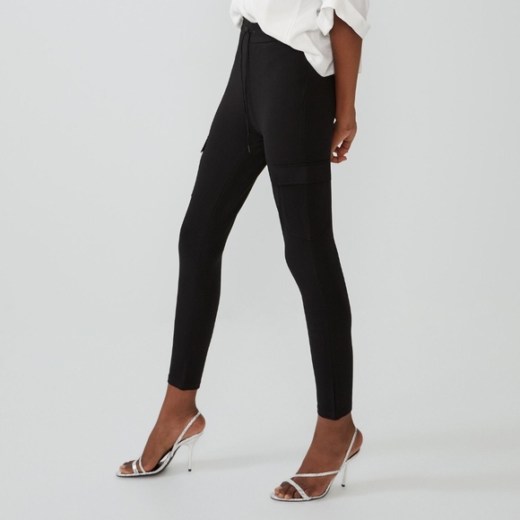 Zara Cargo Drawstring Leggings - Picture 2 of 3